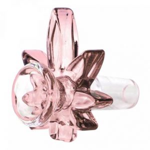 Cannabis gift guide pretty pink leaf pull out